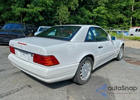 1996 Mercedes-Benz Sl 500 from USA, damaged, VIN WDBFA67F8TF139703
